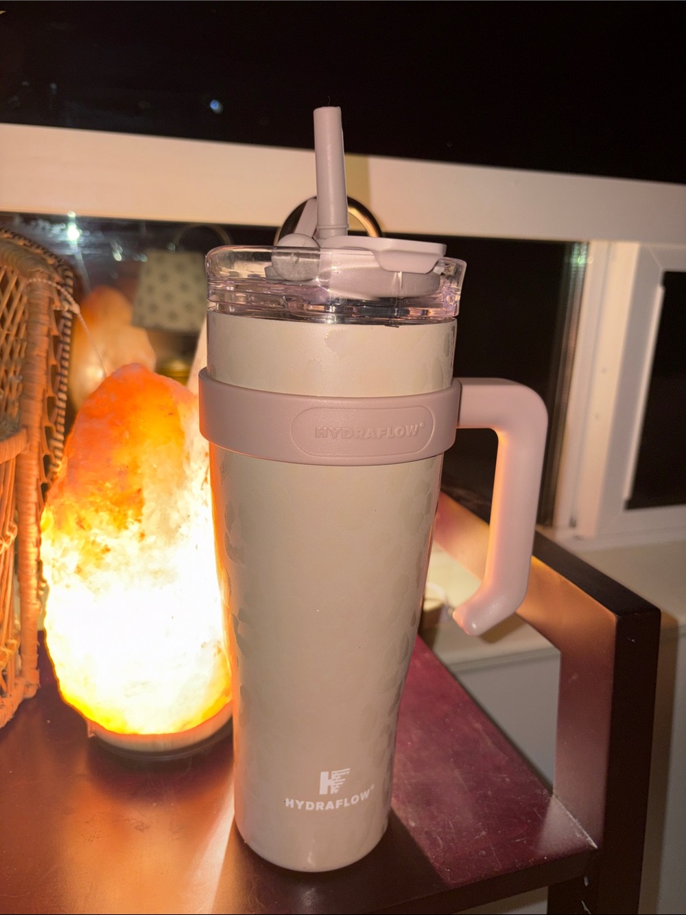 Pink Handle Insulated Tumbler 40oz